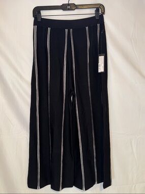 Sisters Black And White Stripe Pant